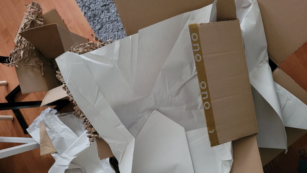 opened packages
