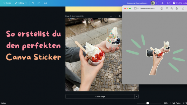 So erstellst du den perfekten Canva Sticker (der tatsächlich professionell aussieht)