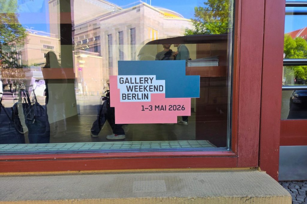 berlin gallery weekend took place from may 1-3 2026